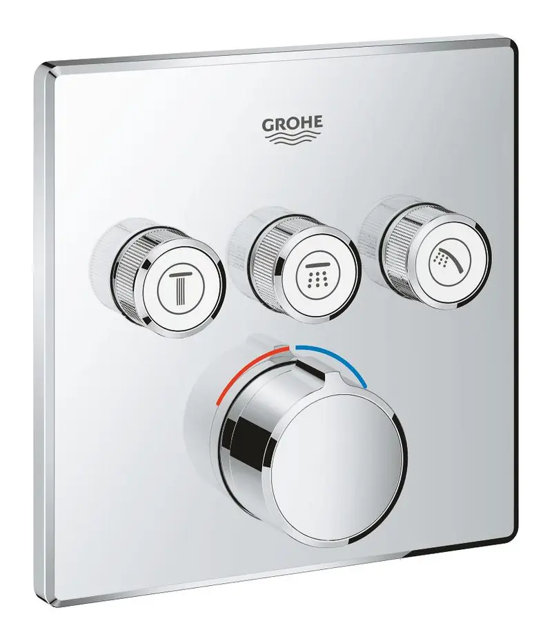 Grohe Ankastre Banyo Bat. 3 Çıkışlı SmartControl Krom - 29149000