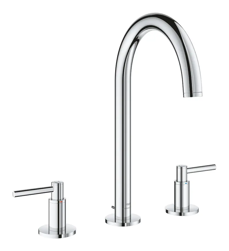 Grohe Atrio 3 Delikli Lavabo Bataryası L-Boyut - 20649000