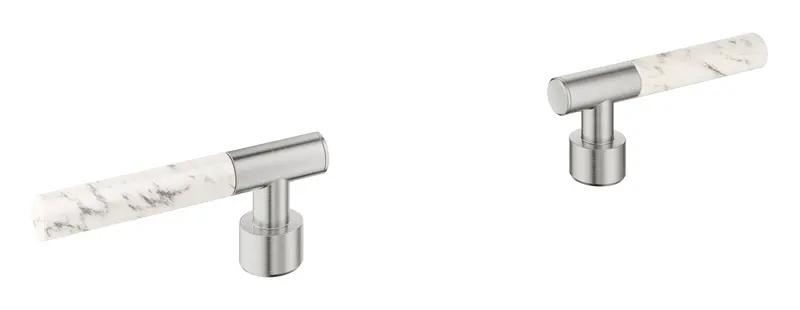 Grohe Atrio Private Collection Sticks Made From White Attica Caesarstone Material - 48458DC0