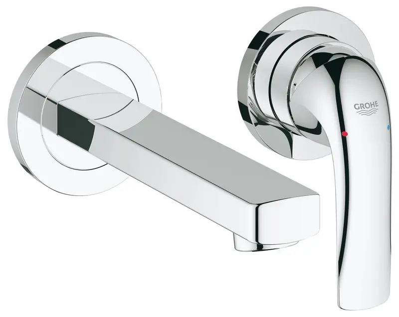 Grohe Bau Curve İki Delikli Lavabo Bataryası - 20288000