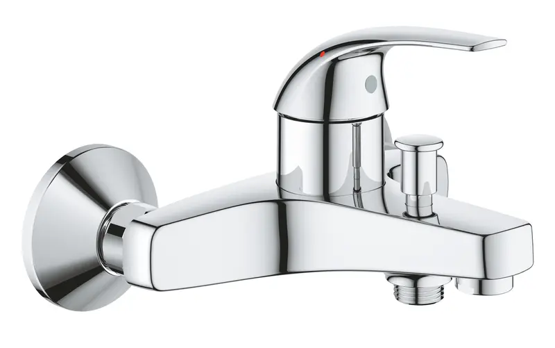 Grohe Bau Curve Tek Kumandalı Banyo Bataryası - 23599000