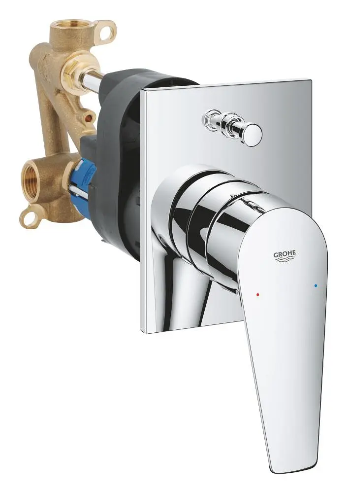 Grohe Bau Edge Tek Kumandalı Banyo Bataryası - 29353001
