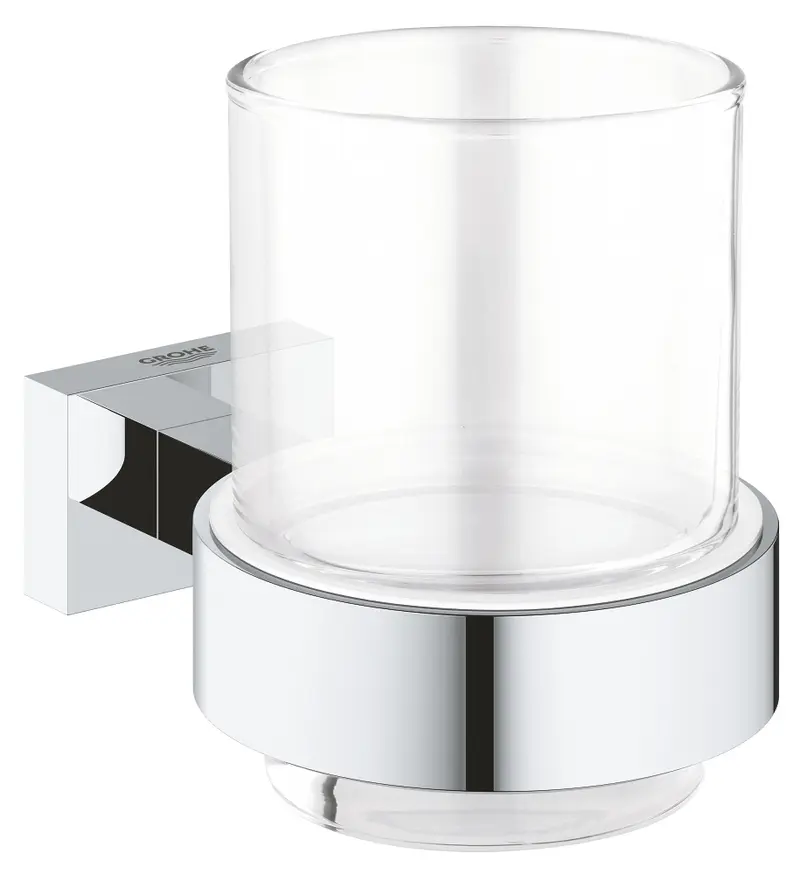 Grohe Diş Fırçalık Seti Eurocube Krom - 40755001
