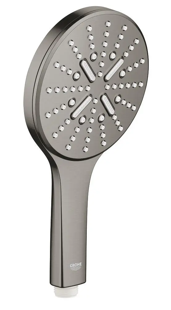 Grohe El Duşu 3 Akışlı 13 cm SmartActive Brushed Hard Graphite -26574AL0