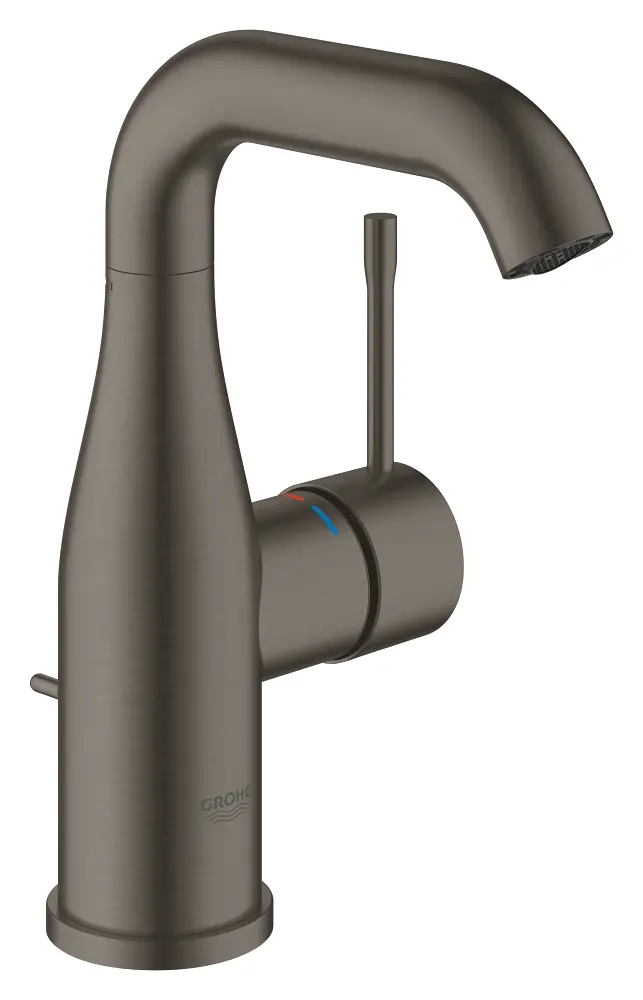 Grohe Essence New Tek Kollu Lavabo Bataryası M Boyut Brushed Hard Graphite - 23462AL1