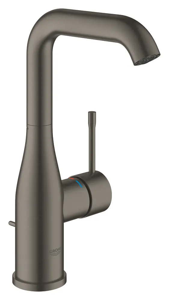 Grohe Essence Tek Kumandalı Lavabo Bataryası 1/2"L Brushed Hard Graphite - 24174AL1