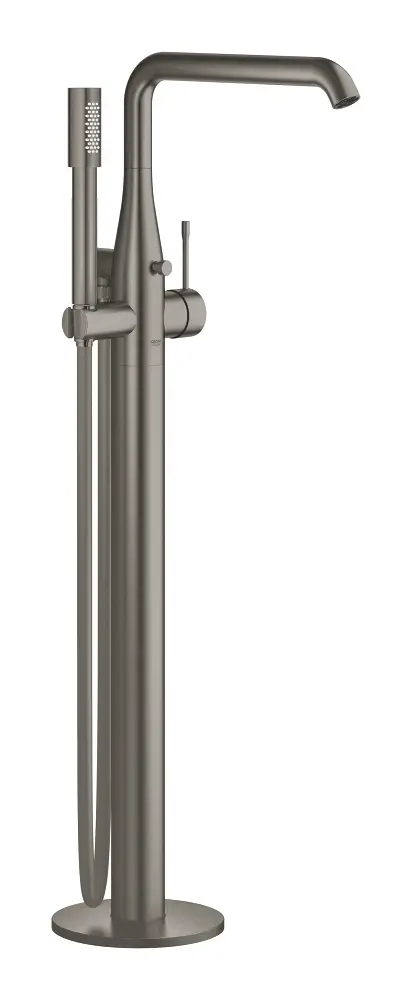 Grohe Essence Yerden Küvet Bataryası Brushed Hard Graphite - 23491AL1