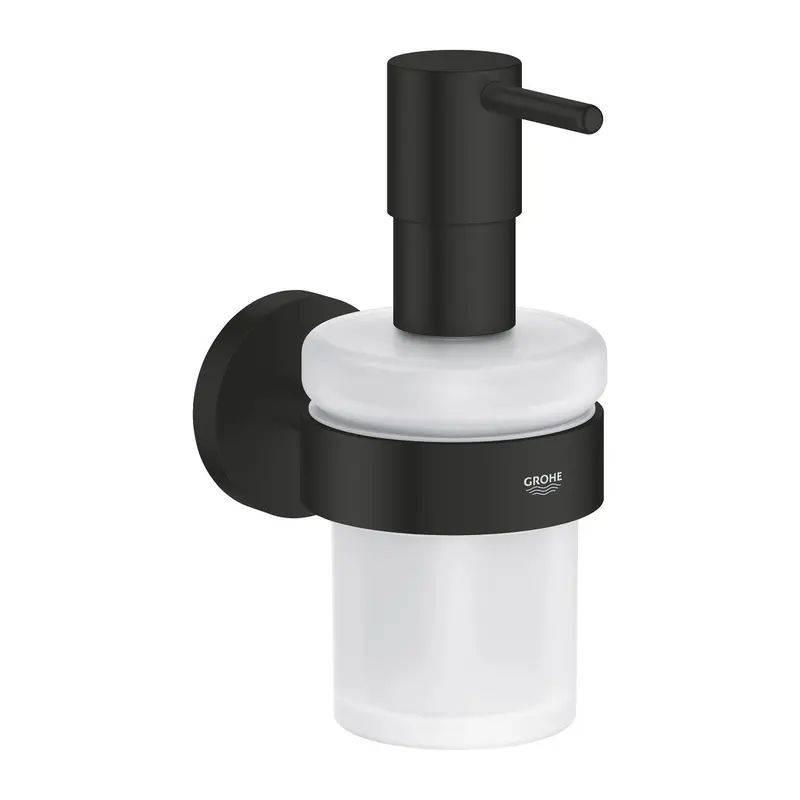 Grohe Essentials Sıvı Sabunluk Seti Mat Siyah - 1022572430