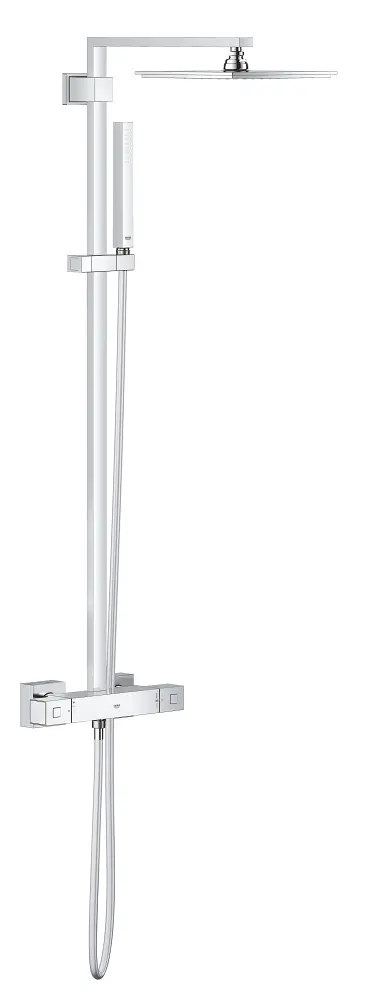Grohe Euphoria Cube System 230 Duvara Monte Termostatik Bataryalı Duş Sistemi - 26087000