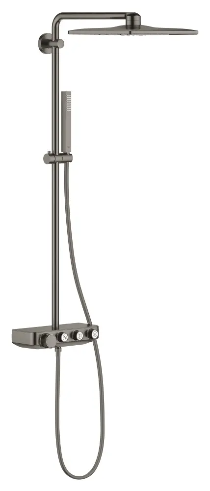 Grohe Euphoria Smart Control System 310 Cube Duvara Monte Termostatik Bataryalı Duş Sistemi - 26508AL0