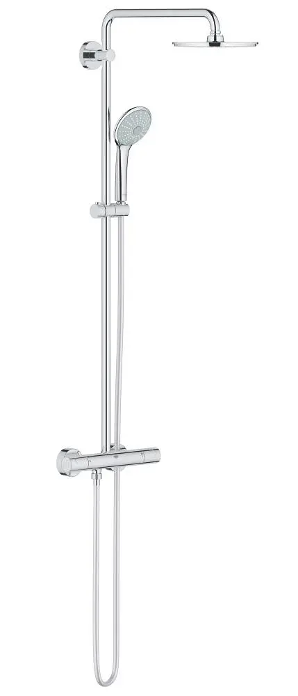 Grohe Euphoria System 210 Duvara Monte Termostatik Bataryalı Duş Sistemi - 27964000