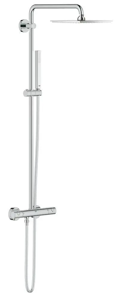 Grohe Euphoria System 230 Duvara Monte Termostatik Bataryalı Duş Sistemi - 26187000