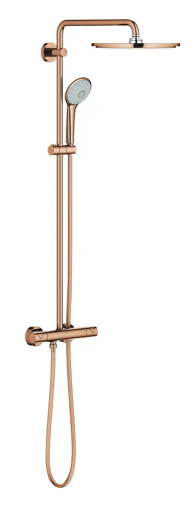 Grohe Euphoria  System 310 Duvara Monte Termostatik Bataryalı Duş Sistemi - 26075DA0