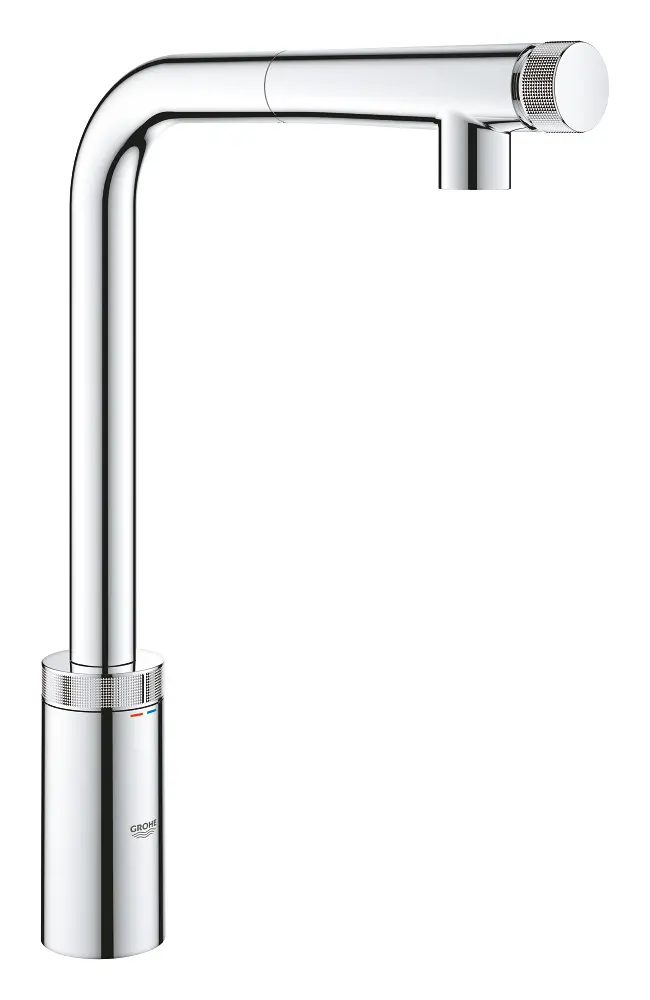 Grohe Eviye Bataryası Spiralli SmartControl Minta Krom - 31613000