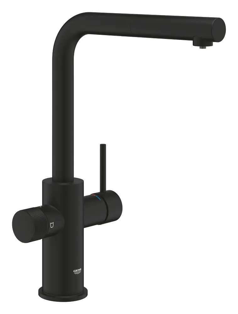 Grohe G R O H E Blue Pure Minta Filter Faucet With Pull- Out Spout - 30590KF0