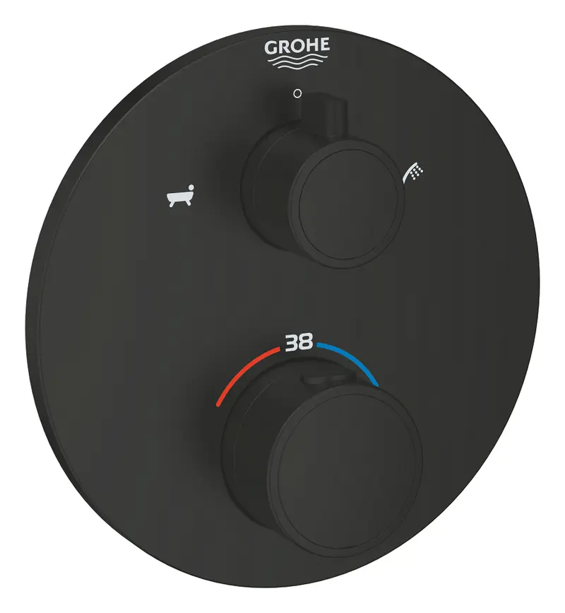 Grohe Grohtherm Çift Yönlü Ankastre Termostatik Banyo Bataryası - 1022102430
