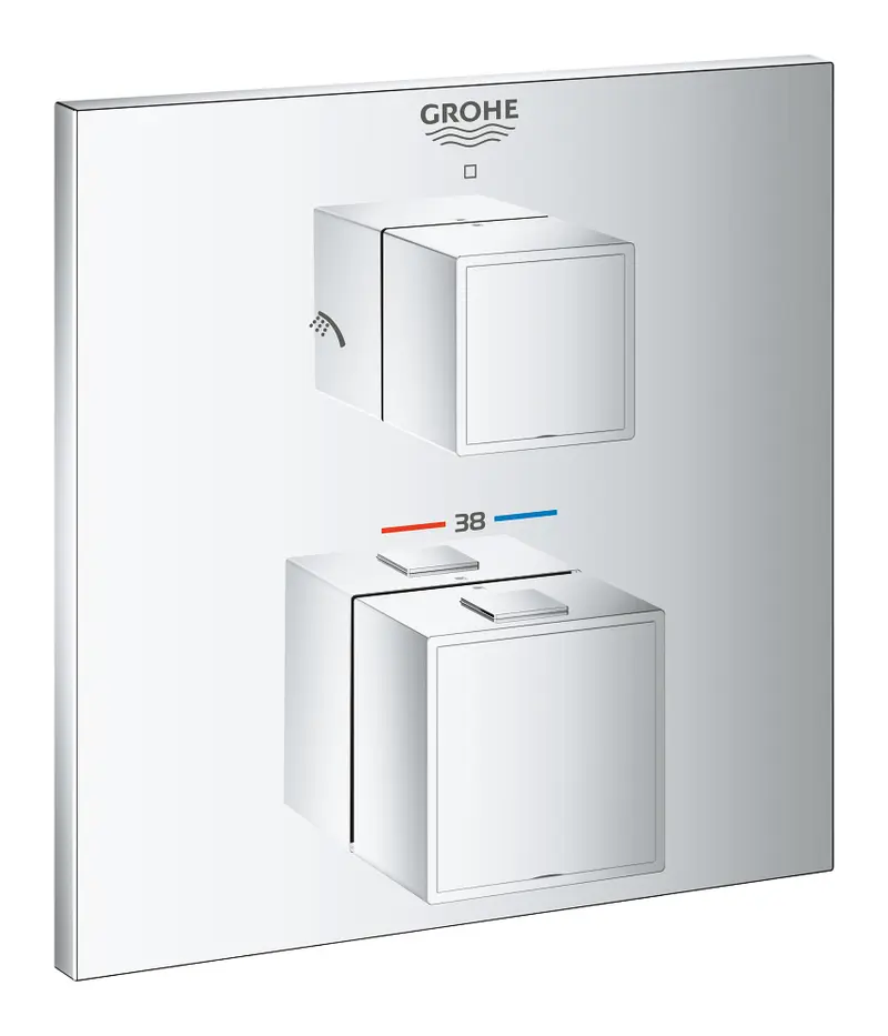 Grohe Grohtherm Cube Termostatik Banyo/Duş Bataryası - 24154000