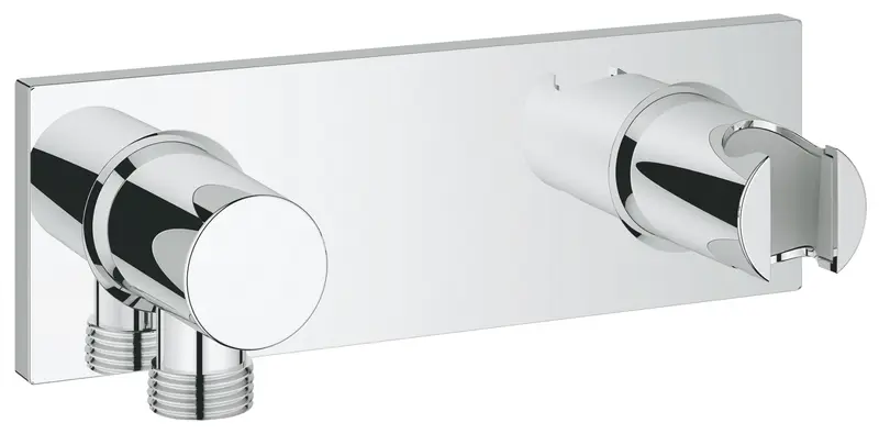 Grohe Grohtherm  F Duvar Üstü Duş Askısı Ve Duş Çıkış Dirseği Seti - 26878000