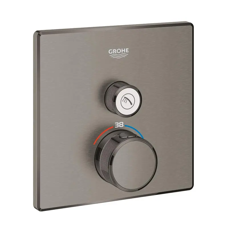 Grohe Grohtherm Smart Control Tek Valfli Akış Kontrollü, Ankastre Termostatik Duş Bataryası - 29123AL0