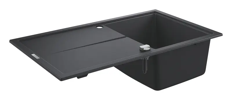 Grohe K400 Kuvars Kompozit Eviye 50 -C 86/50, Granit Siyah Rengi - 31640AP0