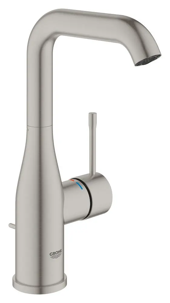 Grohe Lavabo Bataryası Essence L-Boyut Super Steel - 32628DC1