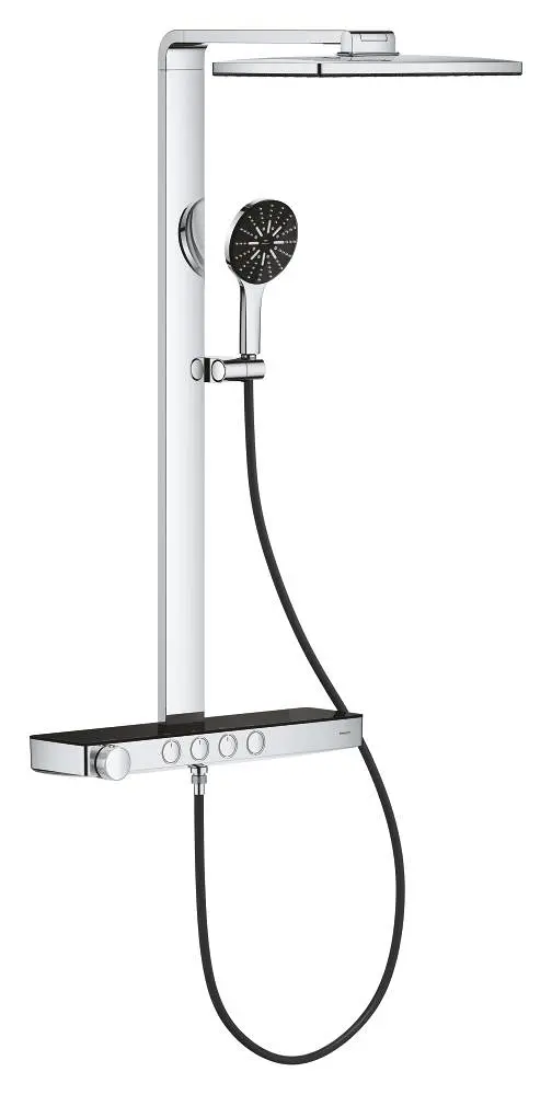 Grohe Rainshower Aqua Pure Duvara Monte Termostatik Bataryalı Duş Sistemi - 100961KI00