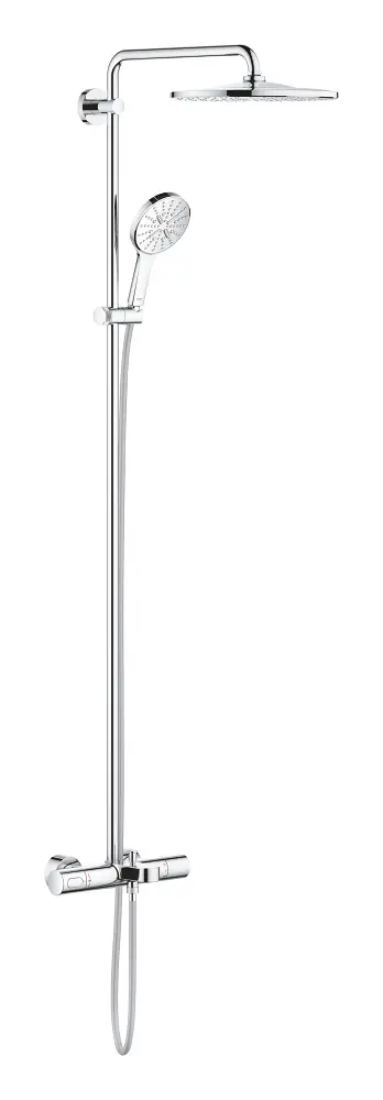 Grohe Rainshower Smart Active 310 Duvara Monte Termostatik Banyo Bataryalı Duş Sistemi - 26657000