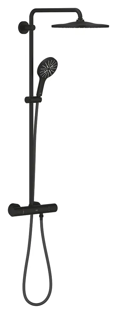 Grohe Rainshower Smart Active 310 Duvara Monte Termostatik Bataryalı Duş Sistemi - 22119KF0