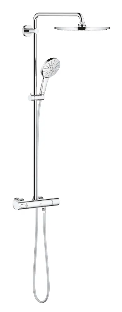Grohe Rainshower Smart Active 310 Duvara Monte Termostatik Bataryalı Duş Sistemi - 27968001
