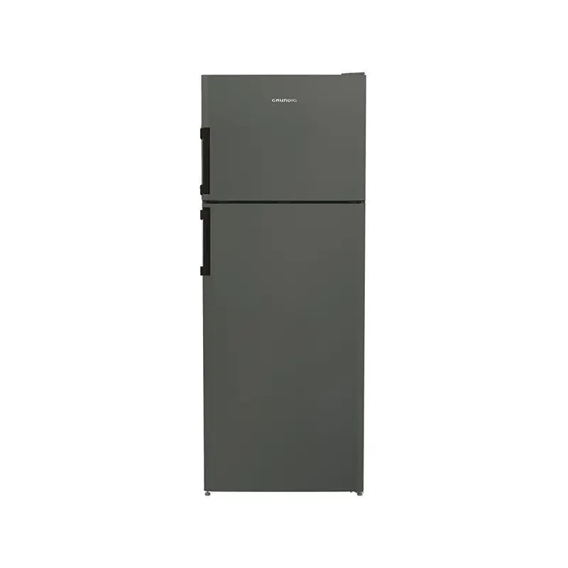 Grundig 406 Lt Çift Kapılı Duo No Frost Buzdolabı Koyu Gri