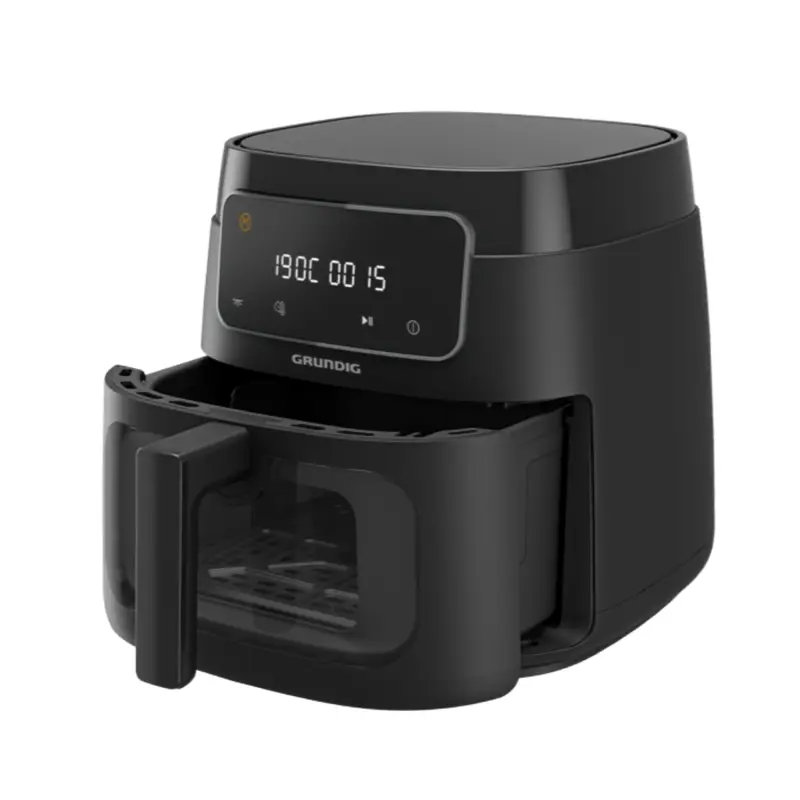 Grundig CookFit 7.6 Lt Dokunmatik Ekran Airfry Siyah