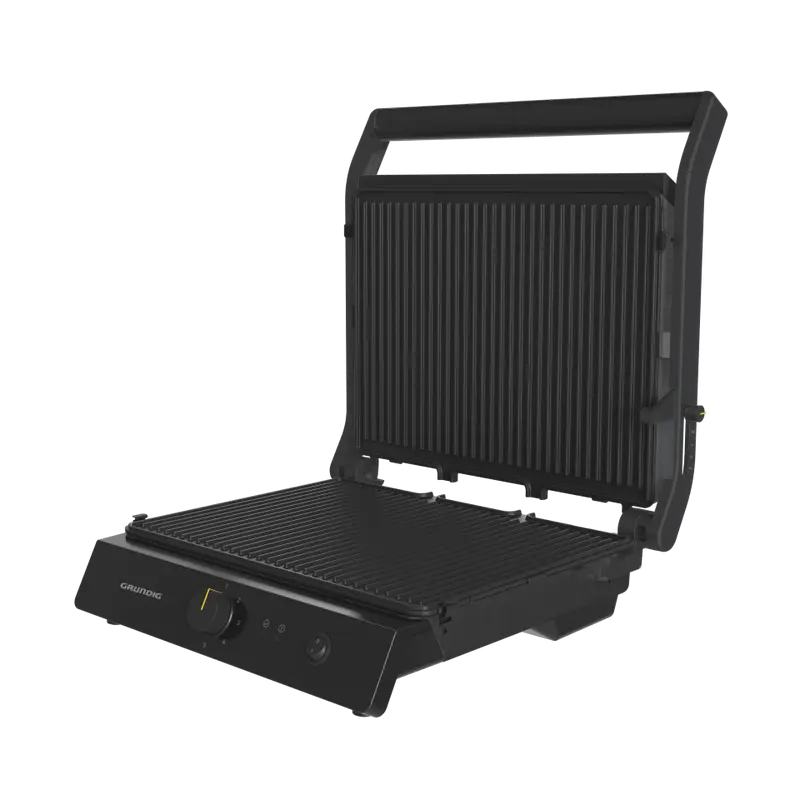 Grundig Quantcoat 7 Kat Dayanıklı Plaka Tost Makinesi Siyah