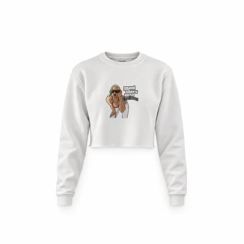 GTA San Andreas Crop Sweatshirt