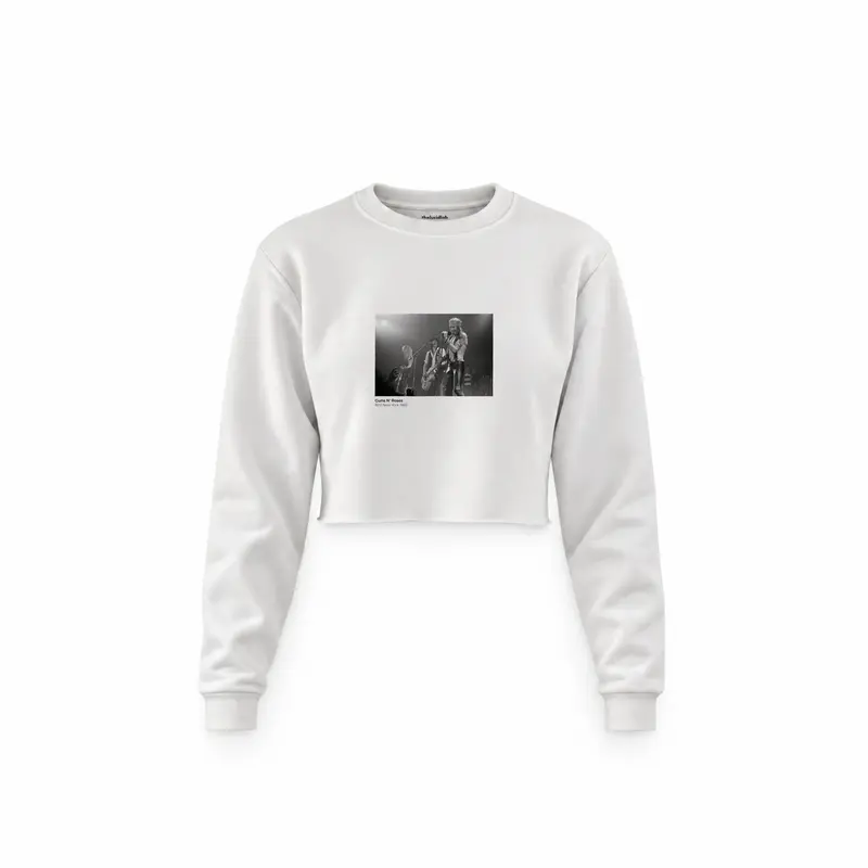 Guns N’ Roses Ritz New York 1988 Crop Sweatshirt
