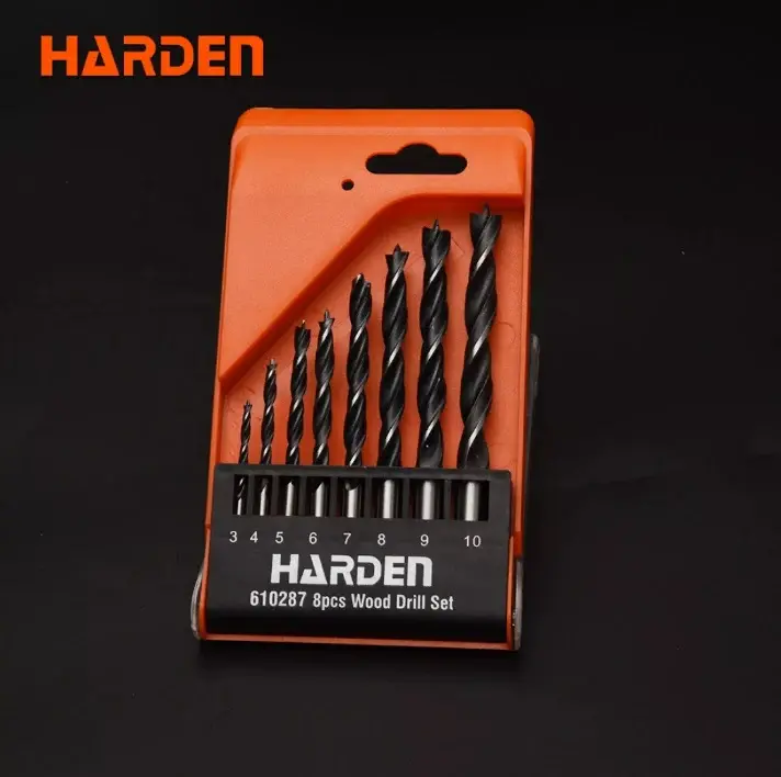 Harden 8 Parça Ahşap Matkap Ucu Seti 3-10 mm
