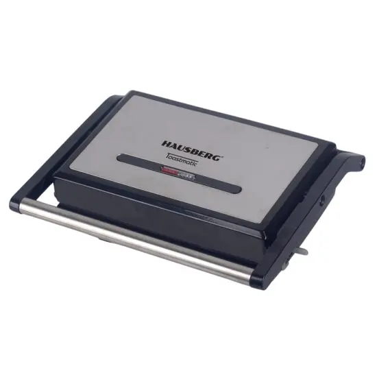 Hausberg 180 Derece Açılabilir Tost Makinesi Inox