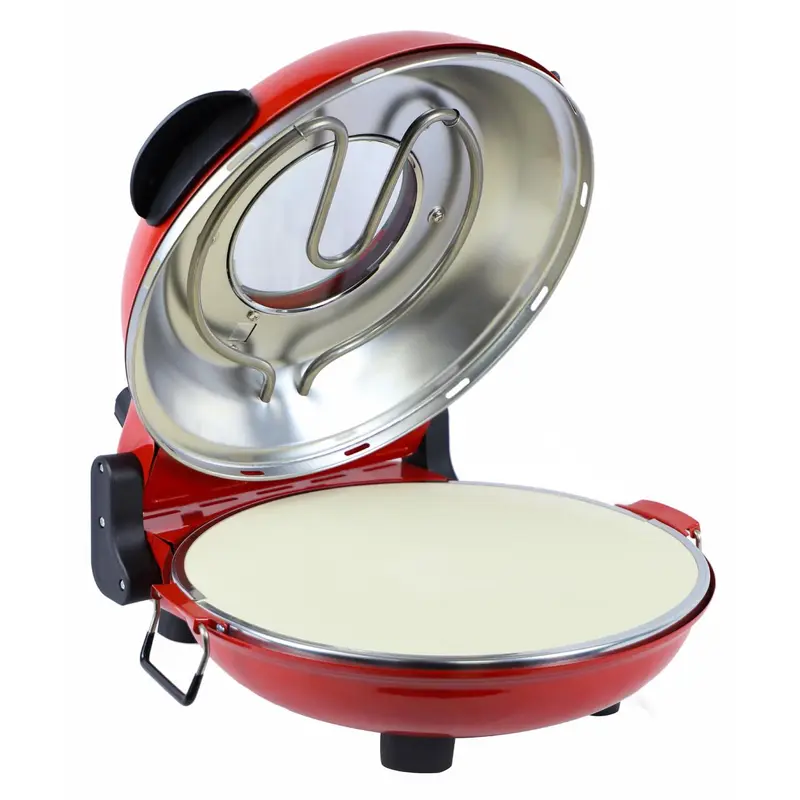 Hausberg 30 Cm 1200 W Pizza Tavası Kırmızı