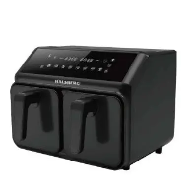 Hausberg 8.4 Litre Çift Hazneli Dijital Airfryer Yağsız Fritöz