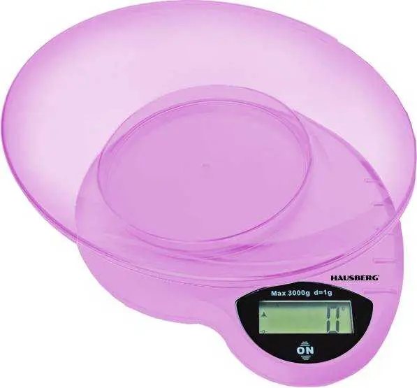 Hausberg Hassas Mutfak Tartısı Pembe