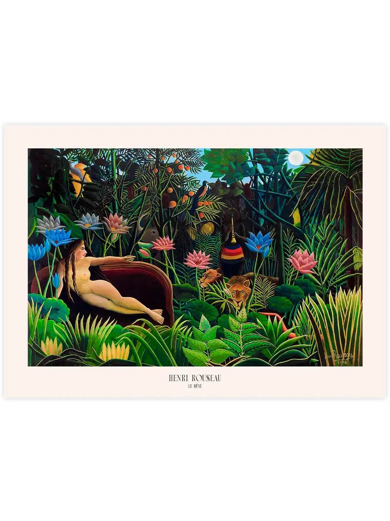 Henri Rousseau Le Rêve - Art Print