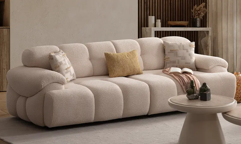 Hestia Modern Üçlü Koltuk