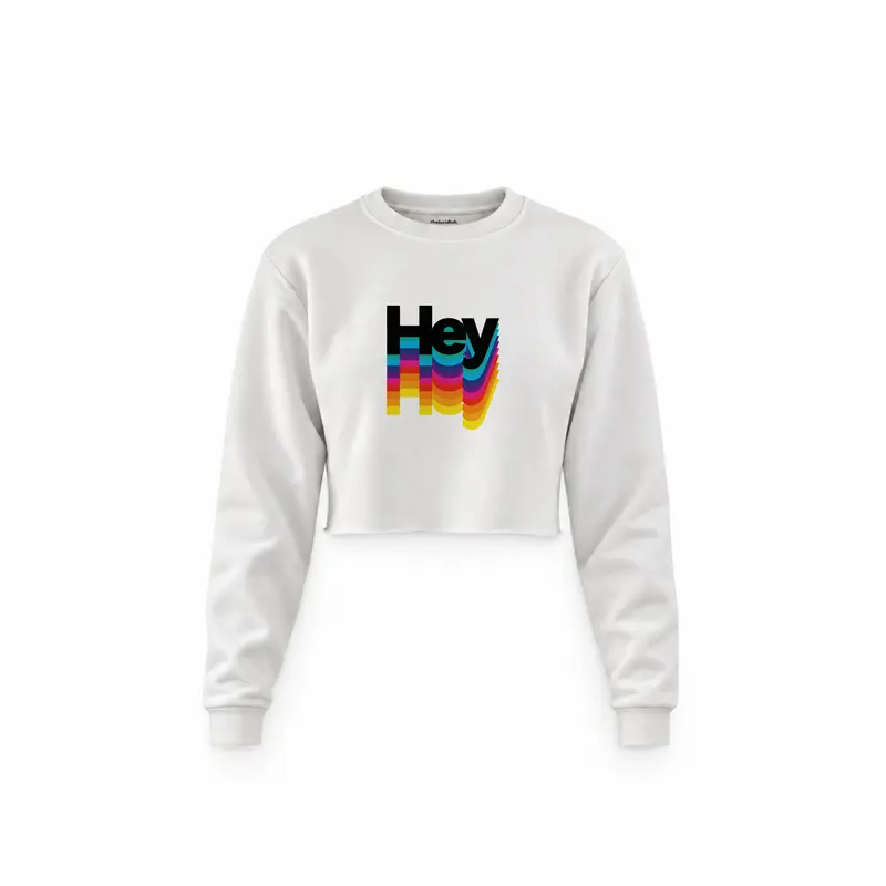 Hey Crop Sweatshirt