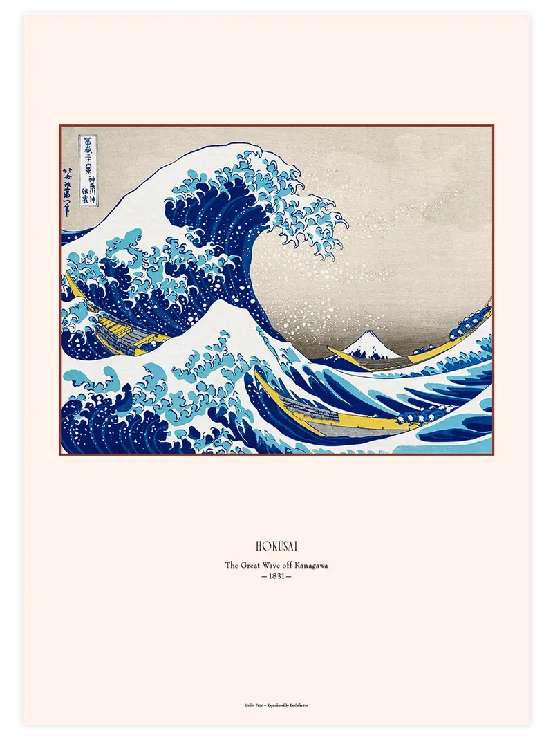 Hokusai Büyük Dalga - Art Print