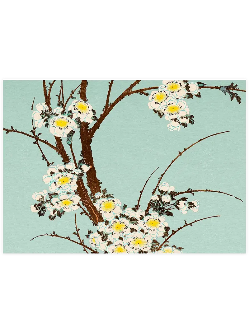 Hokusai Shiraume - Art Print