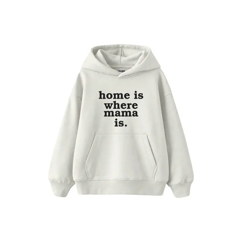 Home Is Where Mama Is Çocuk Hoodie