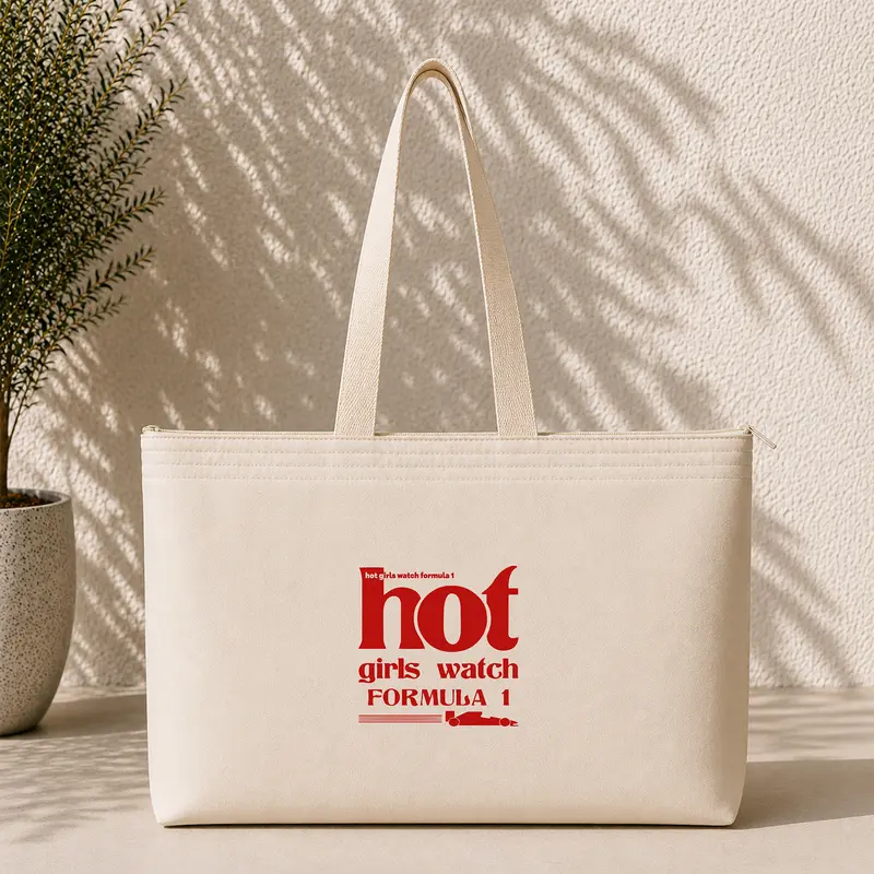 Hot Girls Watch Formula 1 Weekend Tote Bag