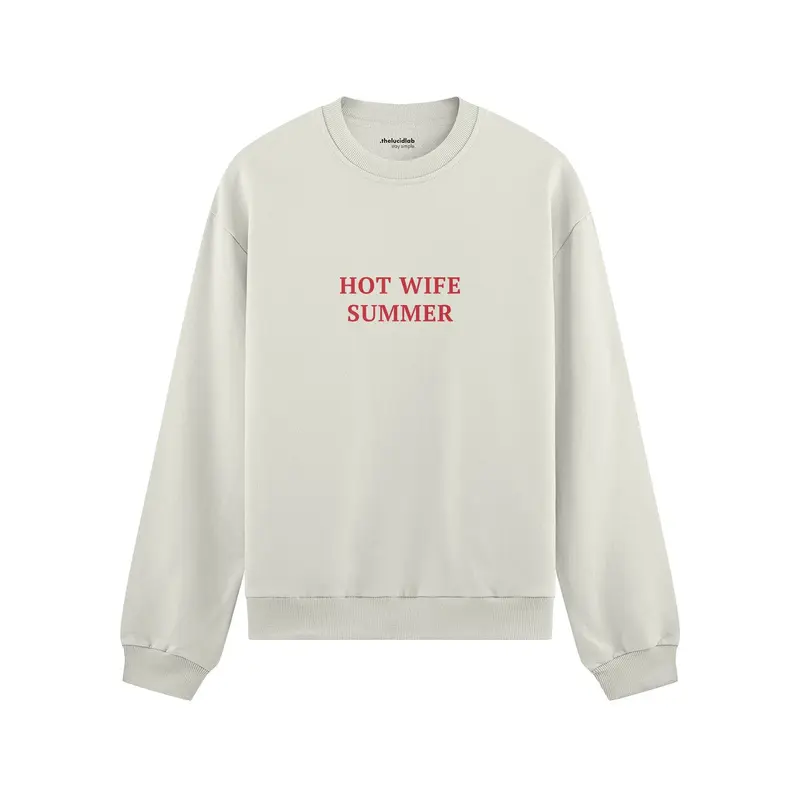 Hot Wife Summer Oversize Sweatshirt