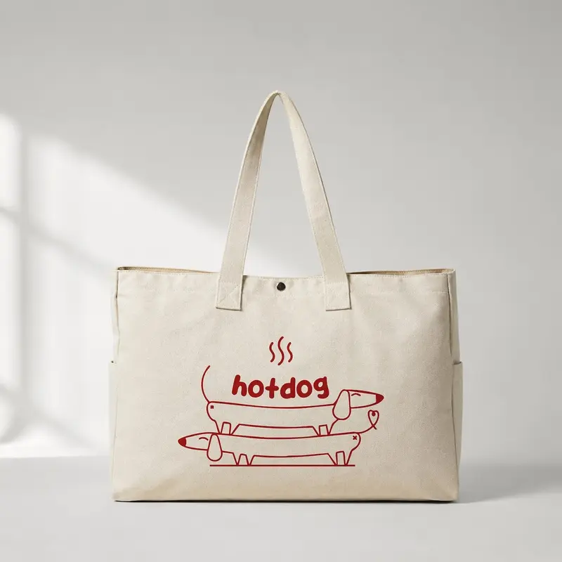 Hotdog Daily Tote Bag