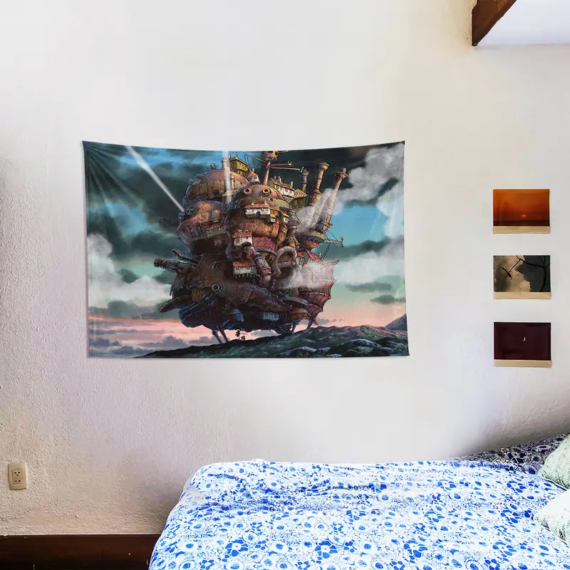 Howl's Moving Castle Duvar Örtüsü