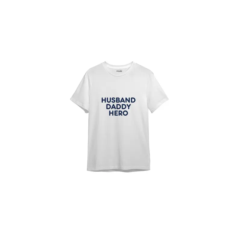 Husband Daddy Hero Tişört